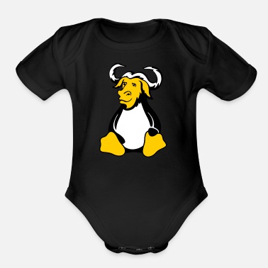 Linux Linux - Organic Short-Sleeved Baby Bodysuit
