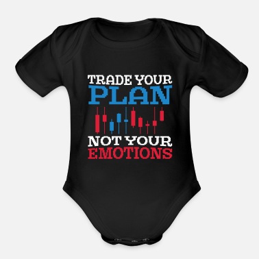 Occupy Wall Street Stock Market Trading, Forex Trading, Chart Candel - Organic Short-Sleeved Baby Bodysuit