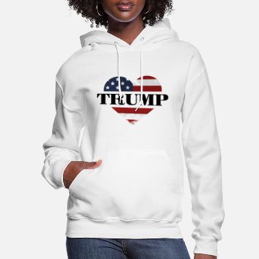 Tenacitee Girls Trump 2020 Hooded Sweatshirt