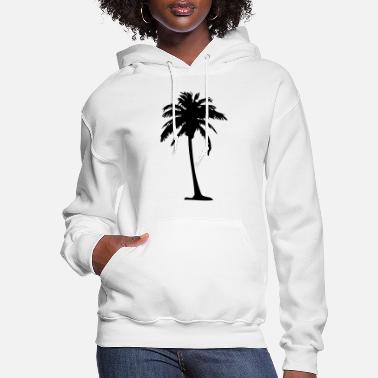 California Ocean Beach Palm Trees Skyscrapers Surfing Chill Vibes Hoodies for Men