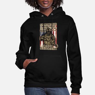 Veteran Strong and brave moving ahead loving and loyal to - Women&#39;s Hoodie