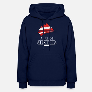 Austria Distressed Soccer Flag Pride Austrian Nationality Hoodie Pullover