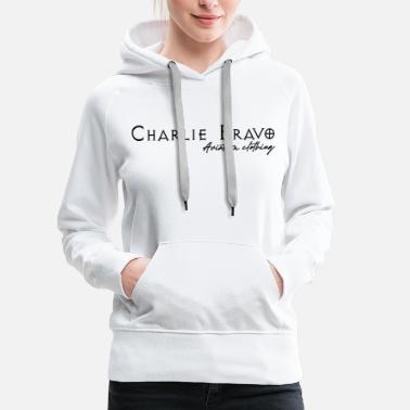 Airforce Aviation Clothing - Charlie Bravo AC - Women&#39;s Premium Hoodie