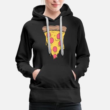 I Pizza Chicago Style Deep Dish Love Mens Fleece Hoodie Sweatshirt 