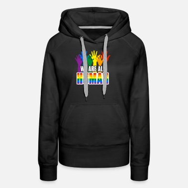 LGBT Rainbow We Are All Human Gay Pride Camiseta sin Mangas 