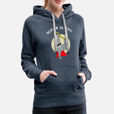 hoodie sweatshirt animal illustration funny lazy 4626 Sloth mode activated 