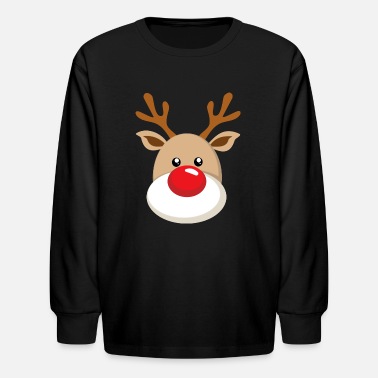 Nose rudolph the red nosed reindeer - Kids&#39; Longsleeve Shirt