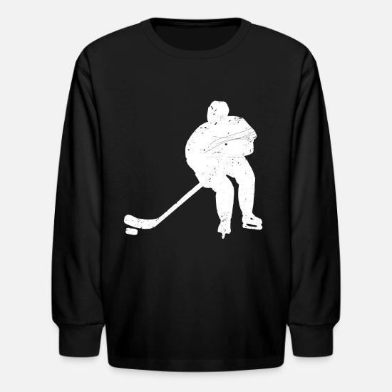 Hockey Kids' Longsleeve Shirt Spreadshirt