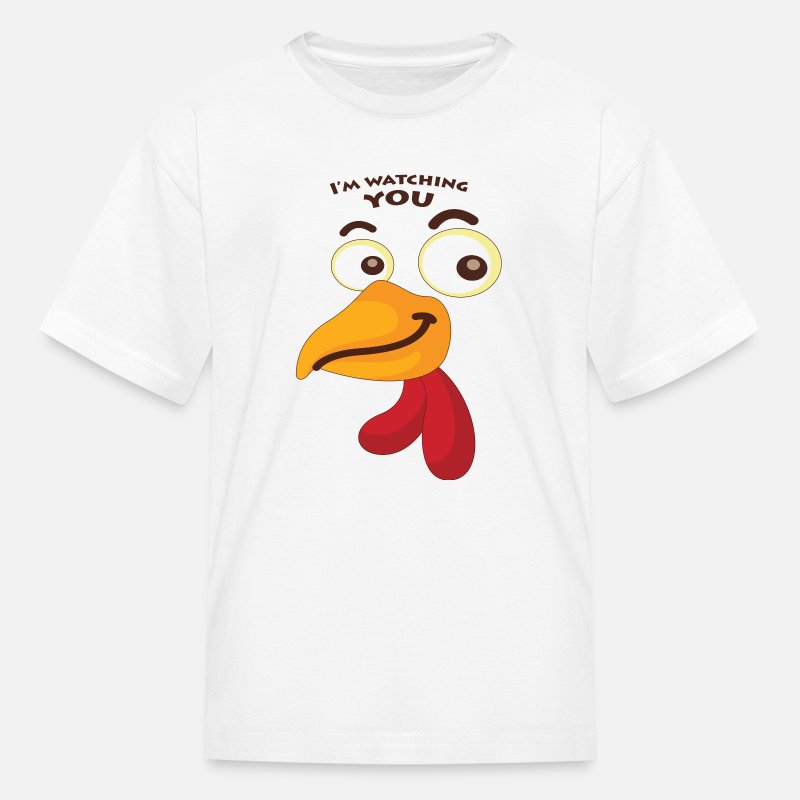 Unisex Children's Animal Shirt Children's Gift Organic Kids T-shirt Kleding Unisex kinderkleding Unisex babykleding Tops Graphic Tees Tri-Blend Kids Chicken Tee 