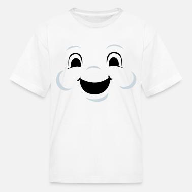 Shop Marshmallow T Shirts Online Spreadshirt - marshmallow marshmallow man face kids 39 t shirt