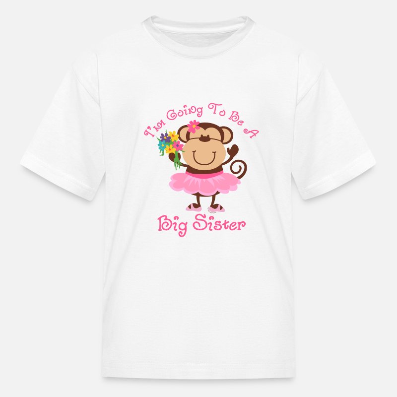 Sister Shark doo Doo Gift For Big Little Sister Youth Kids T-Shirt Dance Baby 