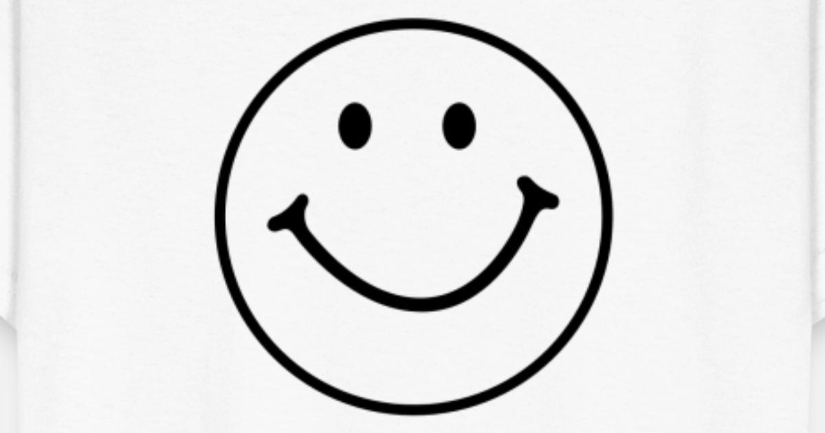 Smiley Face Plain Cartoon' Kids' T-Shirt | Spreadshirt