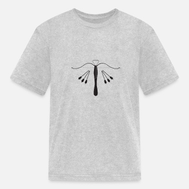 Crossbow And Bolts Set In Silhouette - Kids&#39; T-Shirt