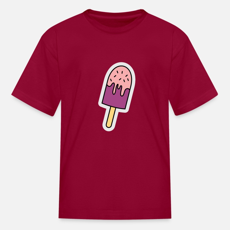Ice Cream Decor Sweatshirt,Pop Art Style Nostalgic Homemade Ice Cream Emblem Graphic Decorative Hooded for Men & Boys,Small