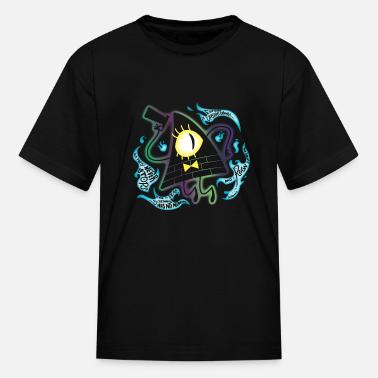 Bill Cipher Kids Hoodie Spreadshirt - bill cipher roblox shirt