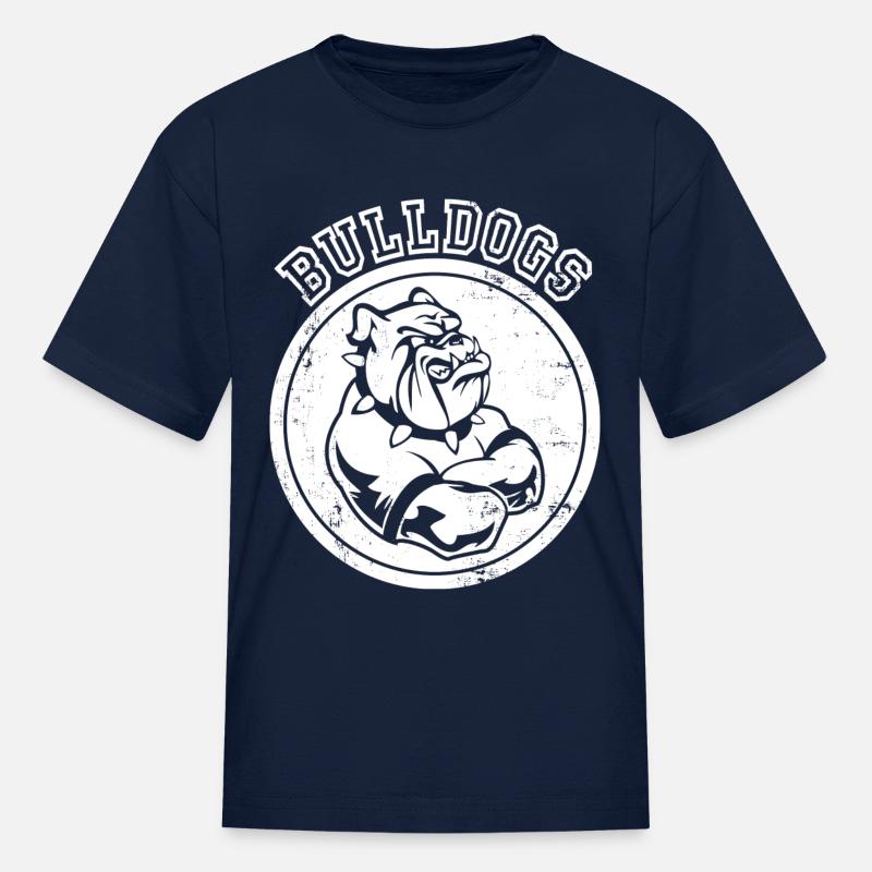 Custom Bulldog Sports Team Graphic Kids' TShirt Spreadshirt