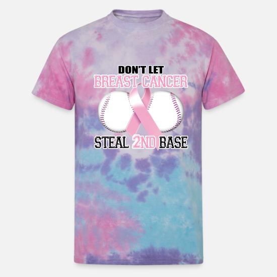 Don T Let Cancer Steal 2nd Base Crewneck Breast Cancer Awareness Sweatshirt Men Fashion Hoodies Sweatshirts
