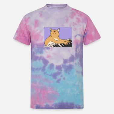 Shop Cat Playing Piano T Shirts Online Spreadshirt
