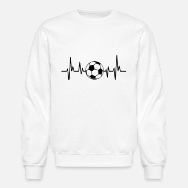 Hoodie Cool Sweatshirt Soccer Heartbeat Tee Shirt 
