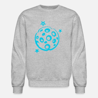 moon and stars - Unisex Crewneck Sweatshirt