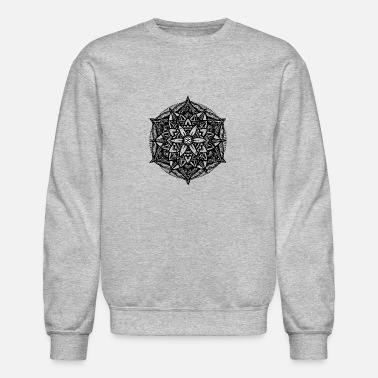 Black Geometric Sweatshirt Black Graphic Sweatshirt Clothing Gender-Neutral Adult Clothing Hoodies & Sweatshirts Sweatshirts Organic Cotton Sweater Math Print Shirt Sacred Geometry Jumper 