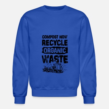 Pollution waste separation recycle - Unisex Crewneck Sweatshirt