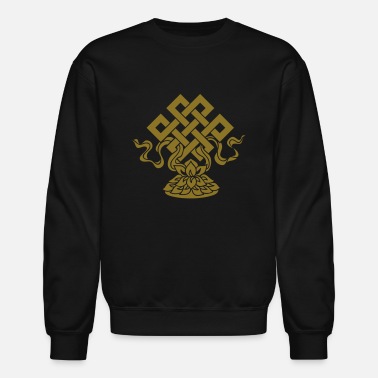 Tibetan eternal knot organic sweatshirt