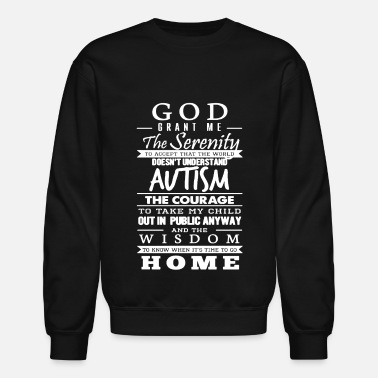 Awareness Autism Parent Shirt - Unisex Crewneck Sweatshirt