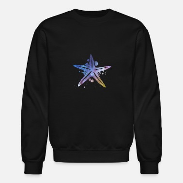 INTERESTPRINT Mens Zip Hooded Pullover Sweatshirt Cute Starfish Seahorse 