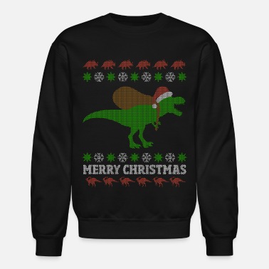 Sasquatch Ugly Christmas Sweater Green Crew Neck Sweatshirt