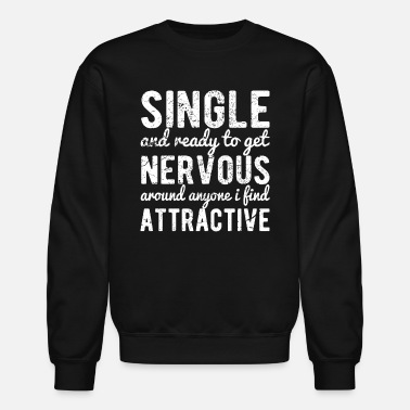 Single and Ready to get nervous Men Baseball Top 