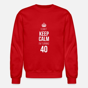 I Cant Keep Calm Im Turning Ten Youth Fleece Crewneck Sweater 