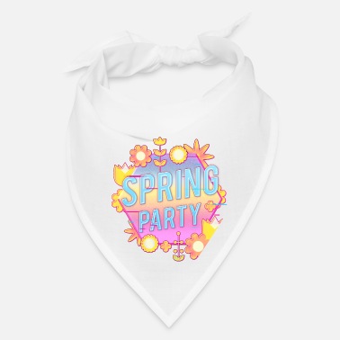 Spring Spring Party Flower and Plants - Bandana