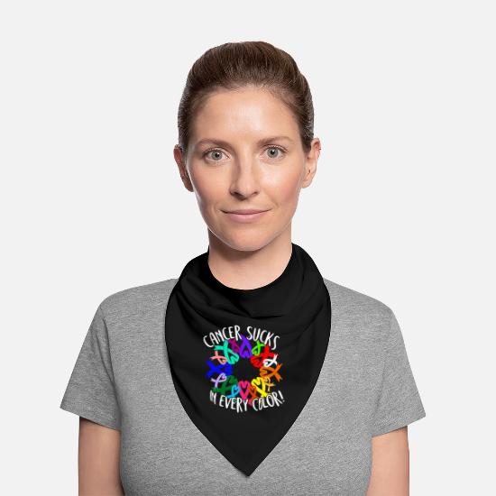 Cancer Sucks in Every Color Cancer Awareness Shirt Ribbon Shirt
