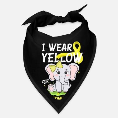 Fight I Wear Yellow For Microcephaly Awareness - Bandana
