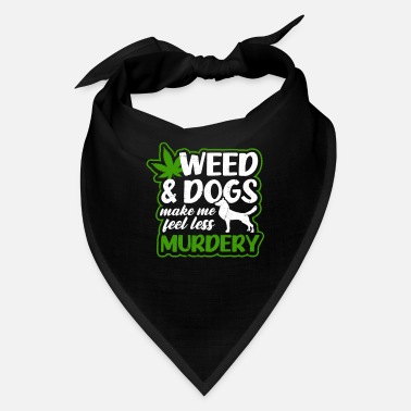Marijuana Dog Bandana Weed Dog Bandana Dog Bandana Tie Reversible Bandana Snap-On