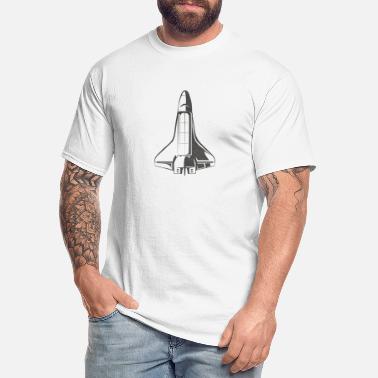 Space Ship NASA Space Shuttle Aerospace Rocket Space Ship - Men&#39;s Tall T-Shirt