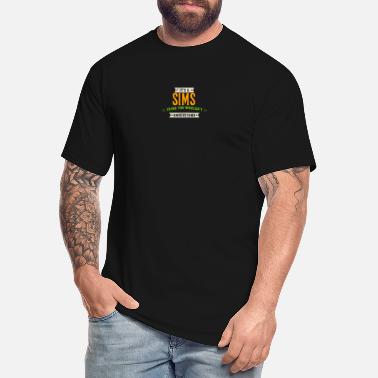 Sims Surname Mens T-Shirt 100% Gift Name Family Cool Fun 