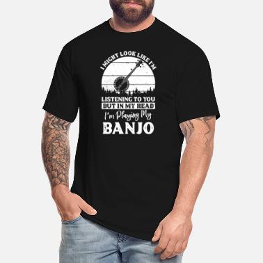 Mens Country Music Organic Cotton T-Shirt Free Will Shirts Don't Make Me Play My Banjo