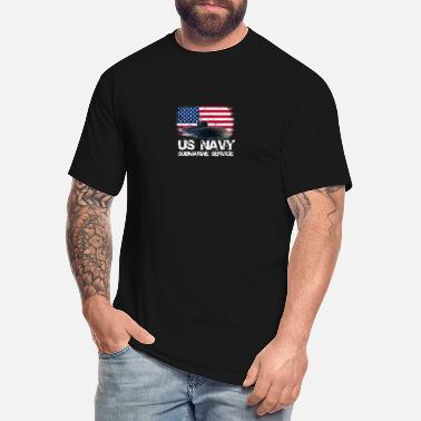 Mens Tee shirts T-shirt print NAVY US Seals Battleship Water Submarine Sailor
