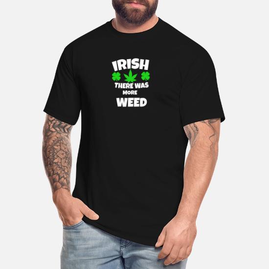 AcousTee Weed Legalize It Saint Patricks Day t-Shirt Ireland Irish Shamrock St Patricks Day Shirt Gift Men Women