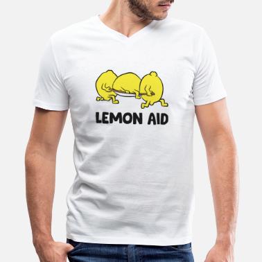 Lemonade Funny Lemons Lover Lemon Aid Lemon Pun - Men&#39;s V-Neck T-Shirt