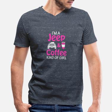 Im A Jeep and Coffee Kind of Girl Shirts Short Sleeve Denim Hat Men 