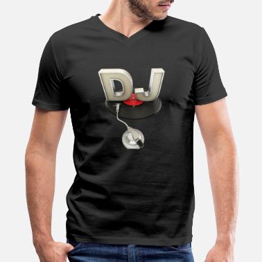 Dj DJ - Men&#39;s V-Neck T-Shirt