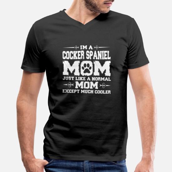 Details about  / Cocker Spaniel Mum//Dad Like Normal Only Cooler T-Shirt Ladies//Mens Loose//Fitted