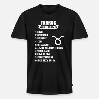Taurus Zodiac Sign Astrology April May Birthday' Men's T ...