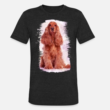 Name Poloshirt Polo Shirt bestickt Stickerei Hund Baumwolle Cocker Spaniel 2