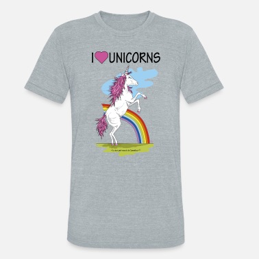 I Love Unicorn T-Shirt