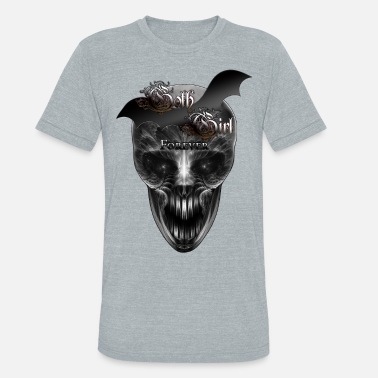 BlountDecor Classic T-Shirt,Skull Fractal Effects Fashion Personality Customization 