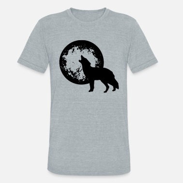 Wolf Howl Homme ou Dame fit T Shirt-T-Shirt Nouveauté